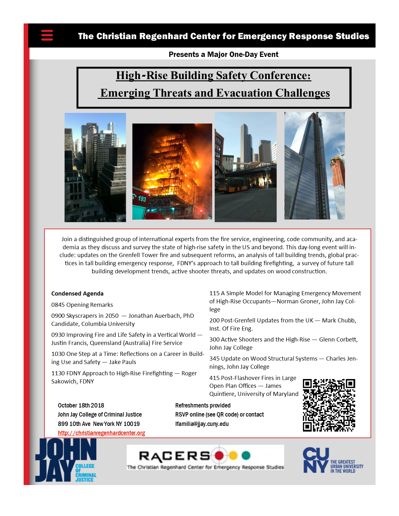 FInal Program Announced for October 18 High-Rise Conference