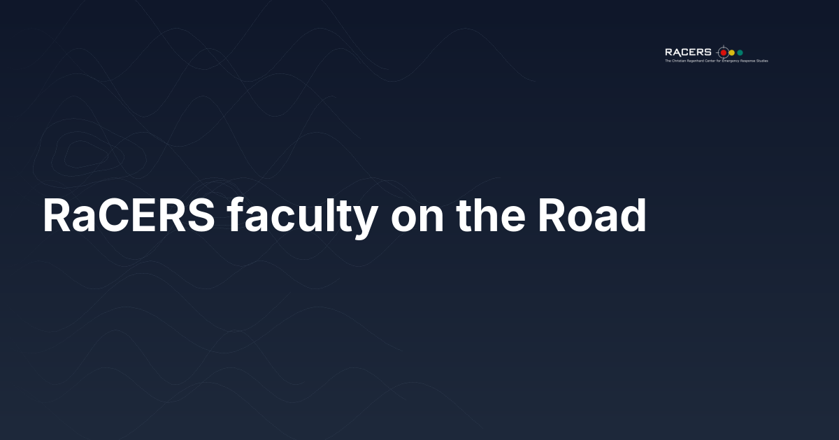 RaCERS faculty on the Road